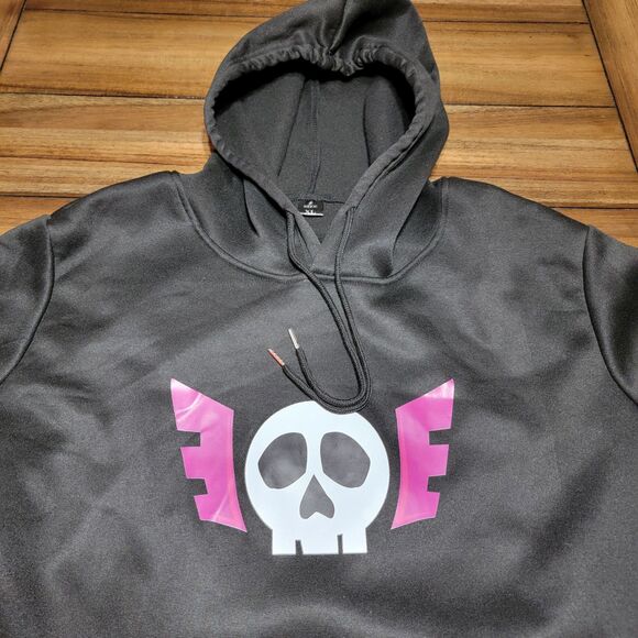 Hunter X Hunter LS Black Unisex Hoodie "Feitan Portor" - Size XL - Picture 2 of 7